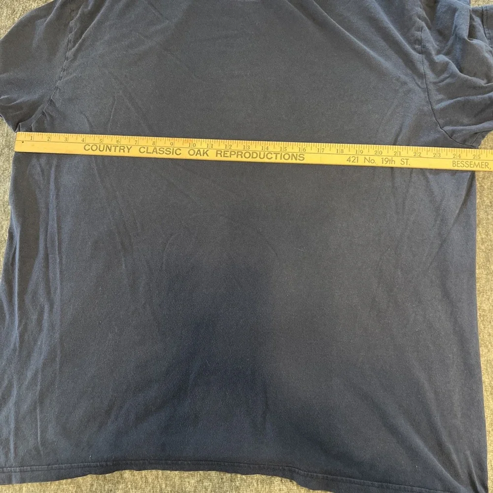 Polo‎ Ralph Lauren Blue Cotton Crew Neck T-Shirt XXL 2xl